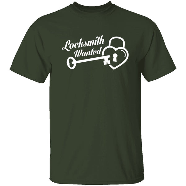 Locksmith Wanted T-Shirt CustomCat