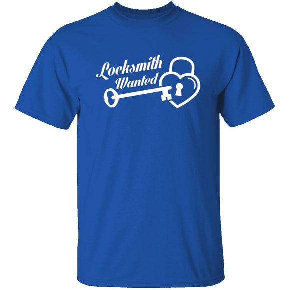 Locksmith Wanted T-Shirt CustomCat