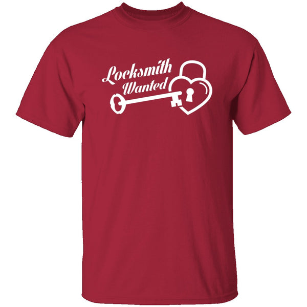 Locksmith Wanted T-Shirt CustomCat