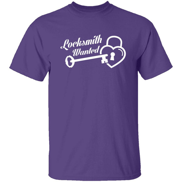Locksmith Wanted T-Shirt CustomCat