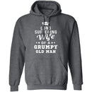 Long Suffering Wife Of A Grumpy Old Man T-Shirt CustomCat