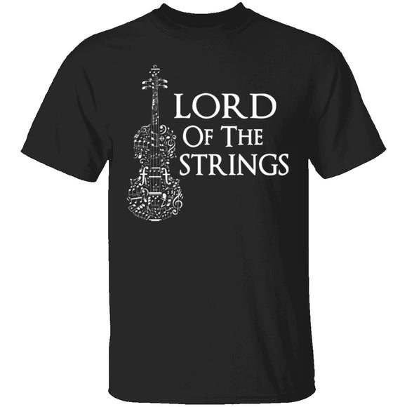 Lord Of The Strings T-Shirt CustomCat