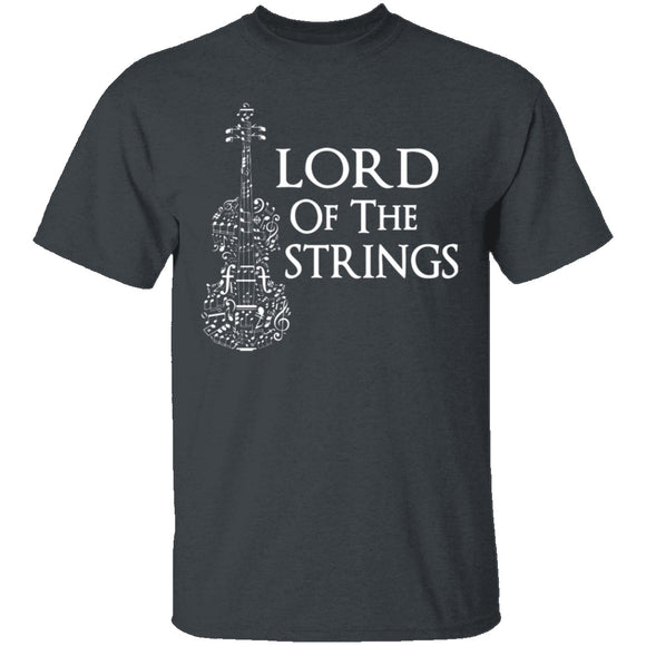 Lord Of The Strings T-Shirt CustomCat