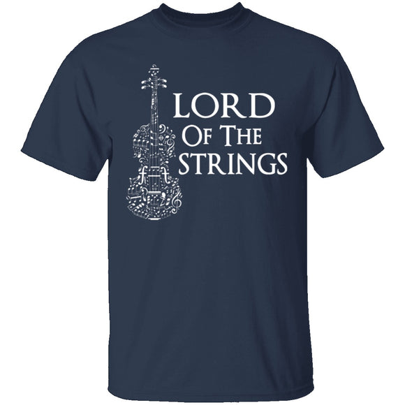 Lord Of The Strings T-Shirt CustomCat
