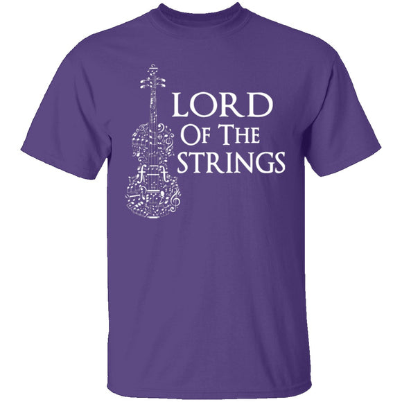 Lord Of The Strings T-Shirt CustomCat