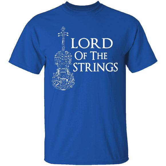 Lord Of The Strings T-Shirt CustomCat