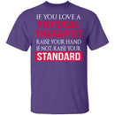 Love A Physical Therapist T-Shirt CustomCat
