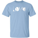 Love Baseball T-Shirt CustomCat