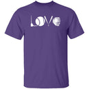 Love Baseball T-Shirt CustomCat
