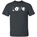 Love Baseball T-Shirt CustomCat
