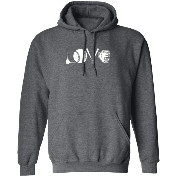 Love Baseball T-Shirt CustomCat