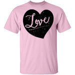 Love Heart T-Shirt CustomCat