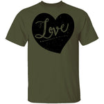 Love Heart T-Shirt CustomCat