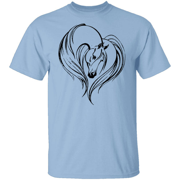 Love Horse T-Shirt CustomCat
