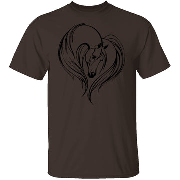 Love Horse T-Shirt CustomCat