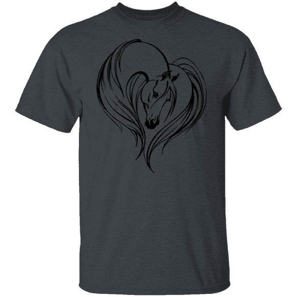 Love Horse T-Shirt CustomCat