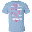 Love Husband and Fishing T-Shirt CustomCat