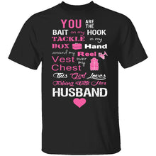 Love Husband and Fishing T-Shirt