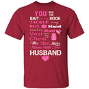 Love Husband and Fishing T-Shirt CustomCat