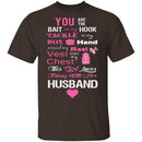 Love Husband and Fishing T-Shirt CustomCat