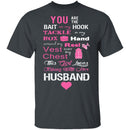 Love Husband and Fishing T-Shirt CustomCat