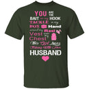 Love Husband and Fishing T-Shirt CustomCat