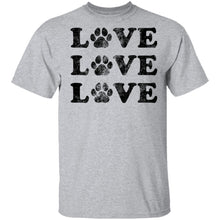 Love Love Love Paws T-Shirt
