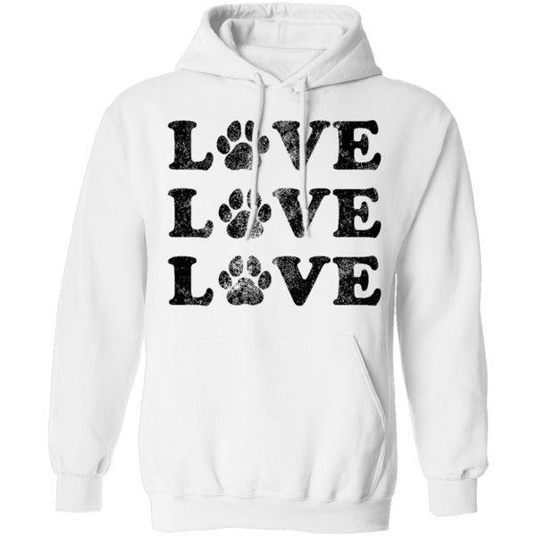 Love Love Love Paws T-Shirt CustomCat