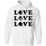 Love Love Love Shamrock T-Shirt CustomCat