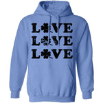 Love Love Love Shamrock T-Shirt CustomCat