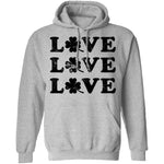 Love Love Love Shamrock T-Shirt CustomCat