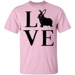 Love Rabbits T-Shirt CustomCat