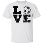 Love Soccer T-Shirt CustomCat