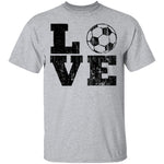 Love Soccer T-Shirt CustomCat