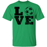 Love Soccer T-Shirt CustomCat