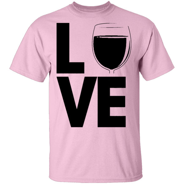 Love Wine T-Shirt CustomCat