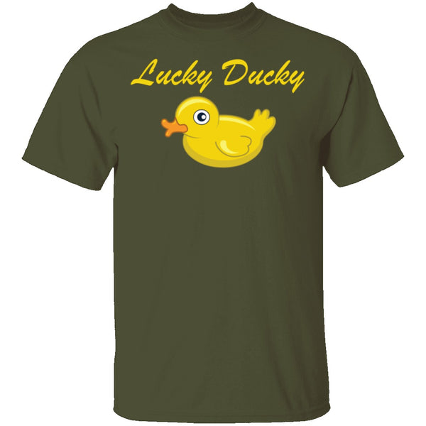 Lucky Ducky T-Shirt CustomCat