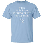 Lucky Fishing Shirt T-Shirt CustomCat