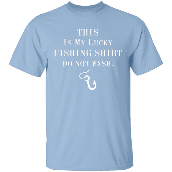 Lucky Fishing Shirt T-Shirt CustomCat