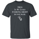 Lucky Fishing Shirt T-Shirt CustomCat