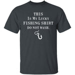 Lucky Fishing Shirt T-Shirt CustomCat