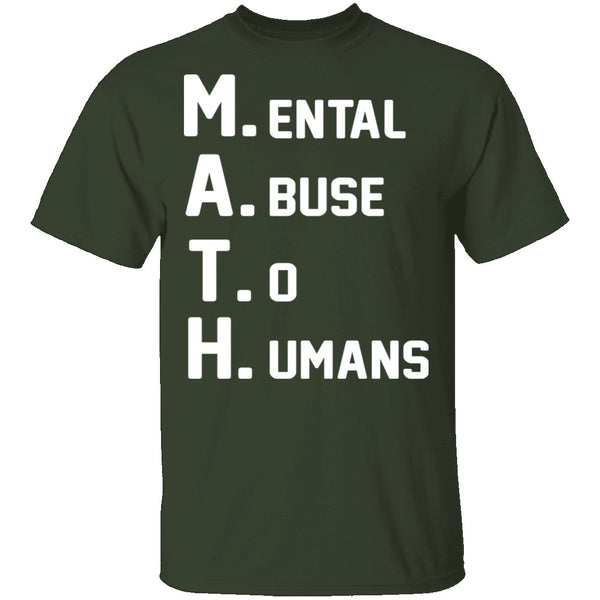 M.A.T.H. T-Shirt CustomCat