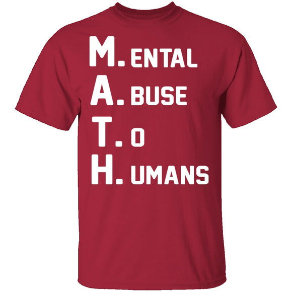 M.A.T.H. T-Shirt CustomCat