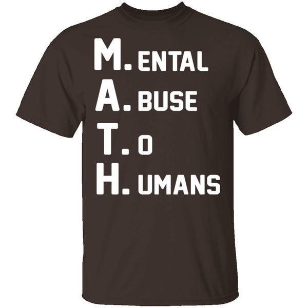 M.A.T.H. T-Shirt CustomCat
