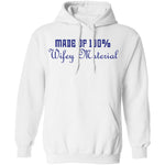 Made Of 100' Wifely Material T-Shirt CustomCat