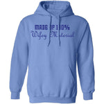 Made Of 100' Wifely Material T-Shirt CustomCat