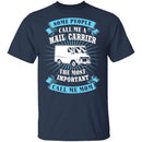 Mail Carrier Mom T-Shirt CustomCat