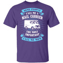 Mail Carrier Mom T-Shirt CustomCat
