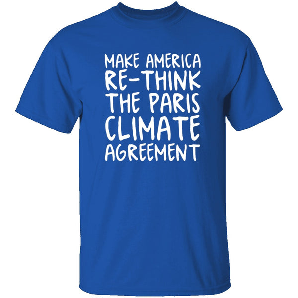 Make America Re-Think Again T-Shirt CustomCat