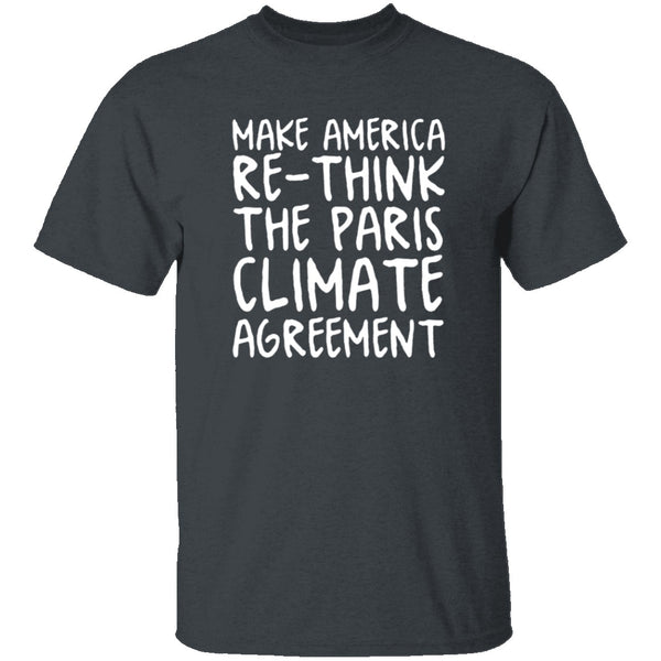 Make America Re-Think Again T-Shirt CustomCat